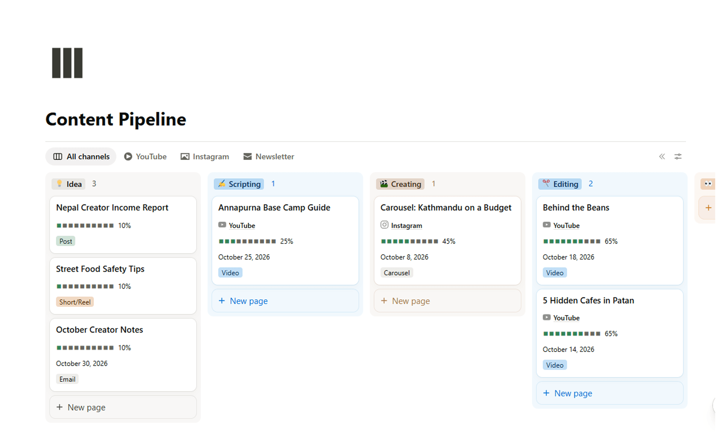 Content OS preview 3