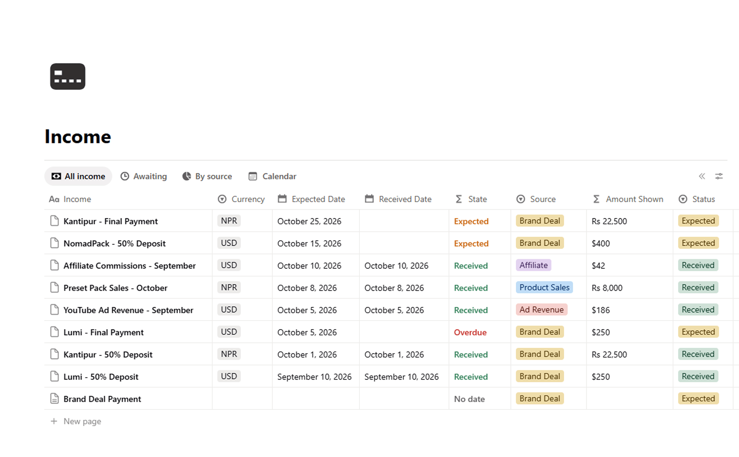 Content OS preview 4