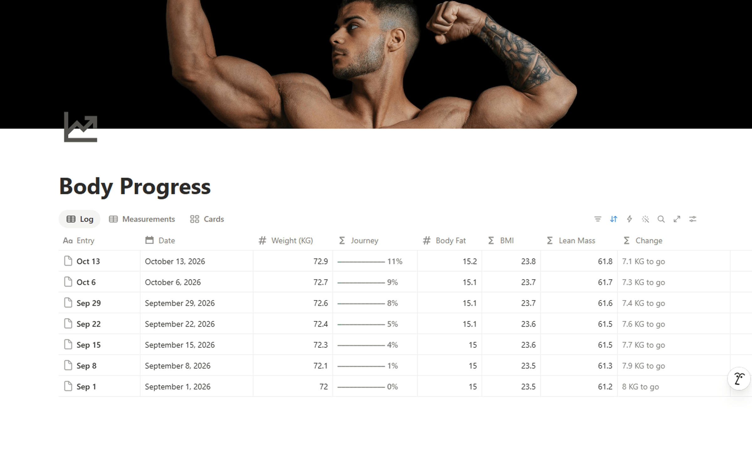 Fitness Blueprint preview 5